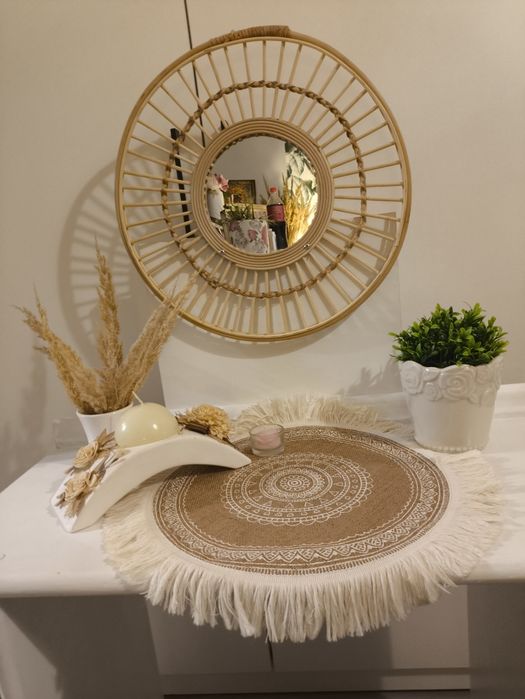 Toaletka Boho styl skandynawski