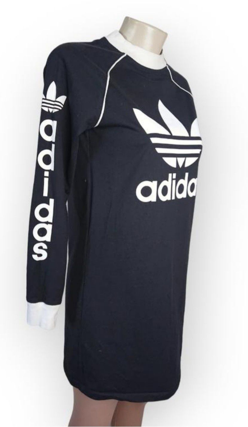 Оригинальное хлопковое платье Adidas