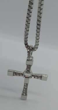 Кулон, крест, хрест, хрестик з цепочкою Доминика Торетто