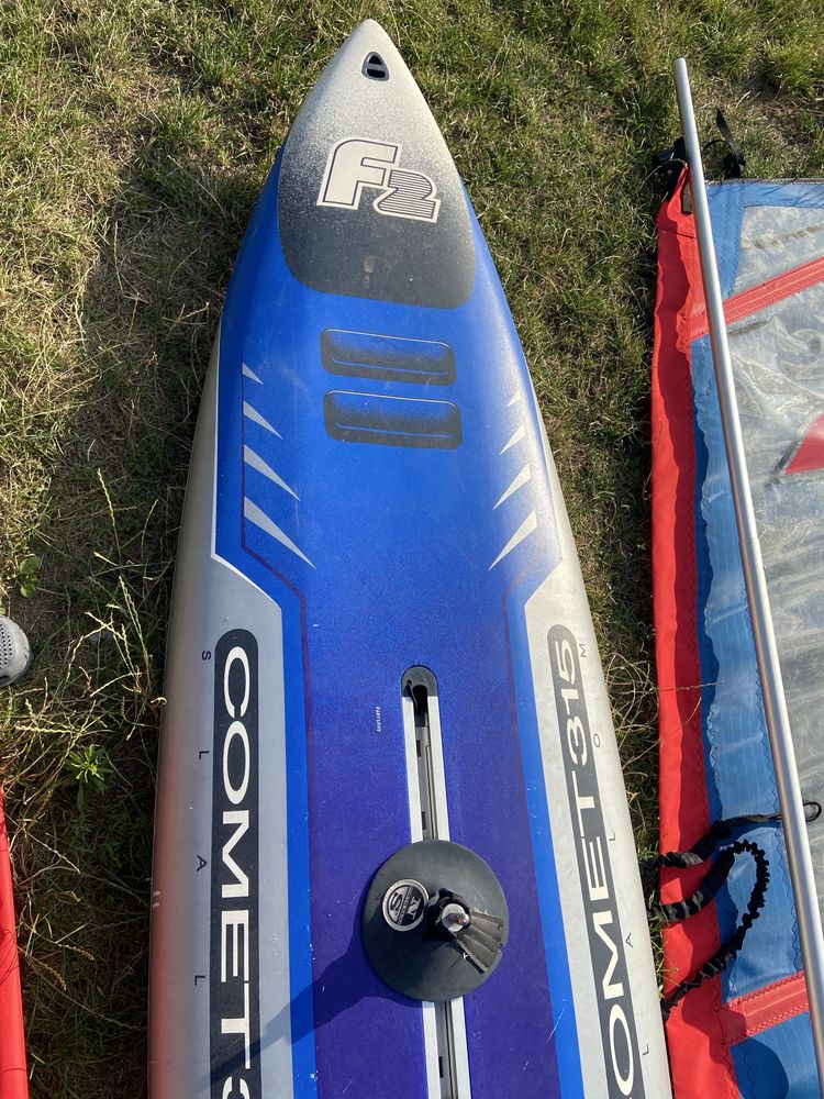 Deska windsurfingowa z zaglem 3,5 dla dziecka kompletna zestaw