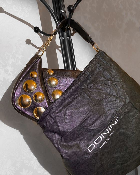 сумка женская DONINI, новая, производство Италия, кожа. Оригинал!