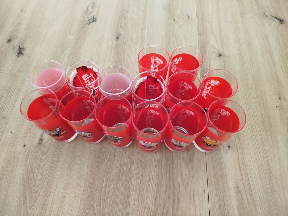 Szklanki Coca Cola