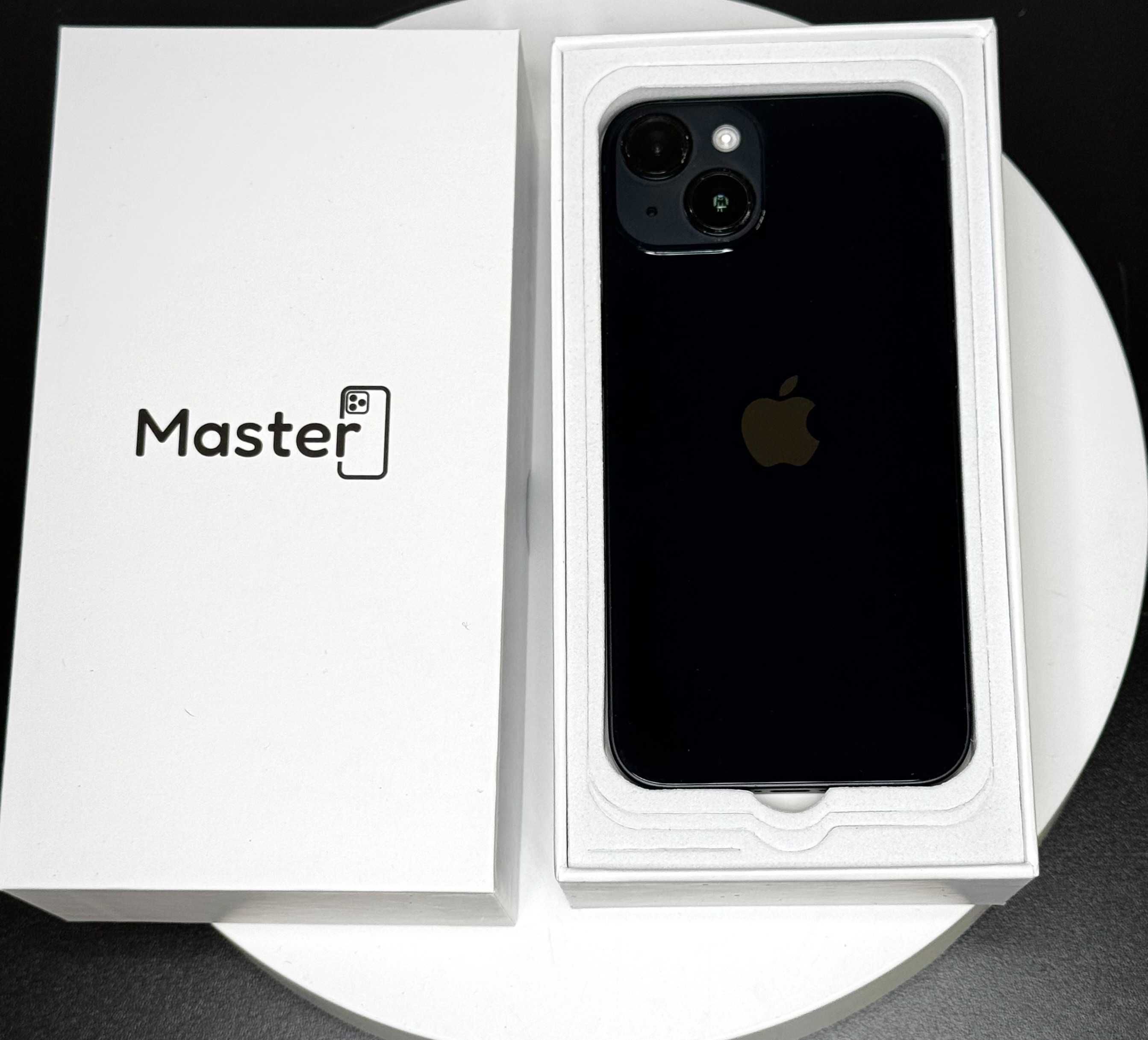 Apple iPhone 14 128GB Midnight jak nowy 100% bat 6msc gwarancji