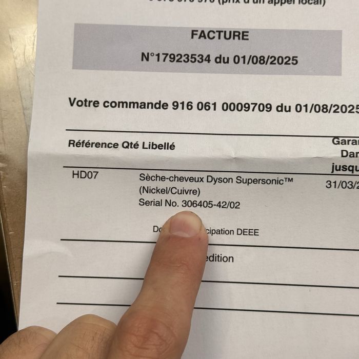 Secador Dyson SuperSonic