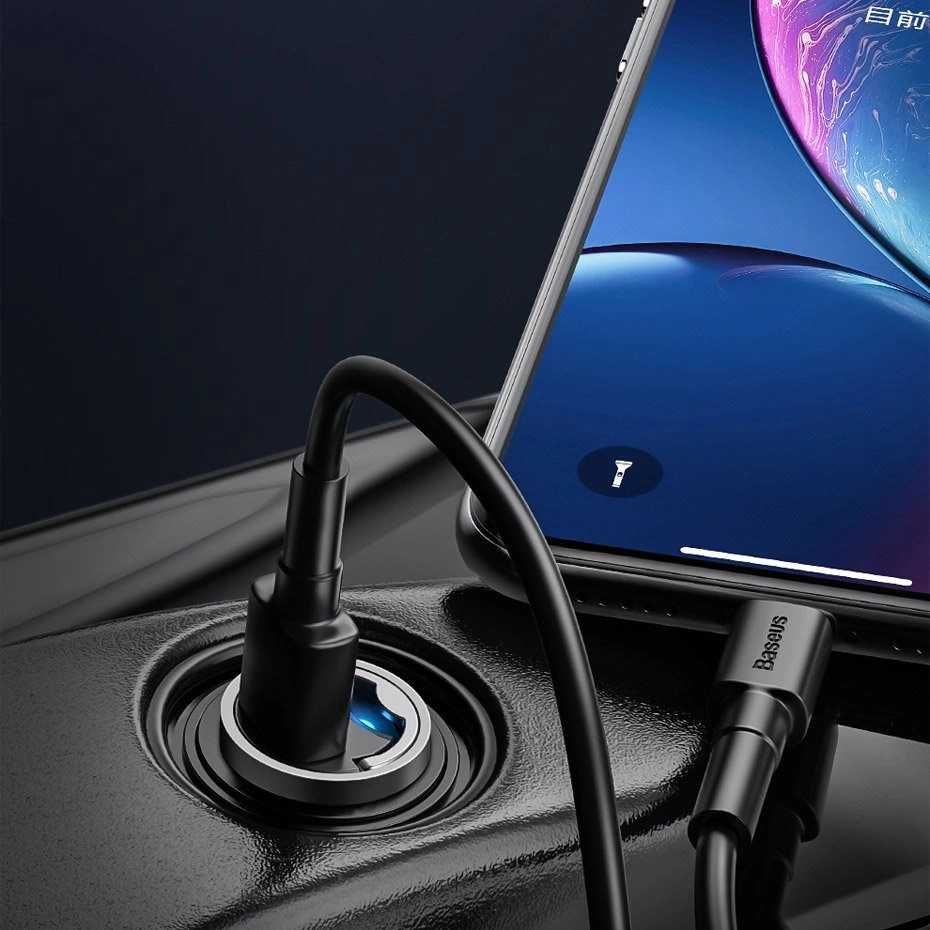 Автозарядка Baseus Tiny Star Mini QC USB Port 30W Автомобильное АЗП