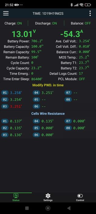 Акумуляторна збірка lifepo4 100Ah 12v
