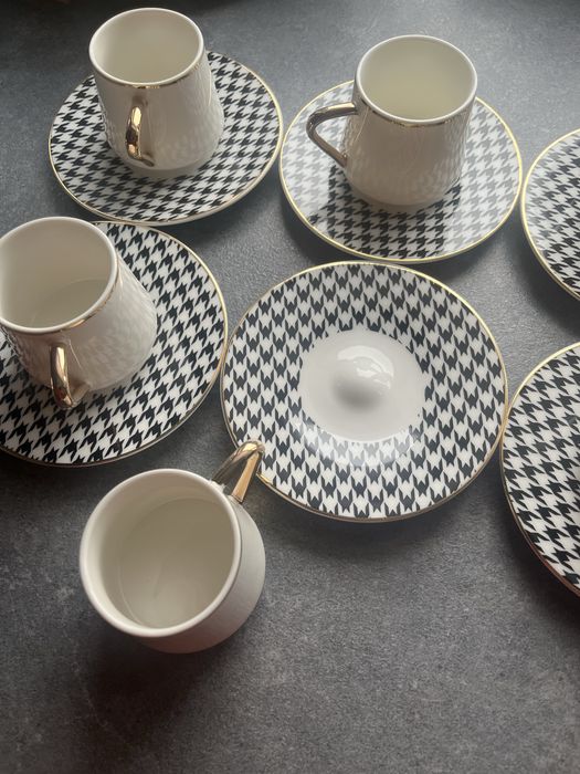 Komplet -8 nowych filizanek espresso home and you