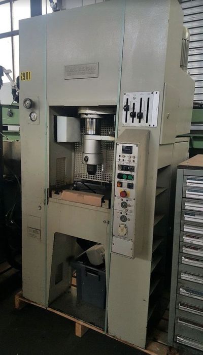 Hans schoen TES 200kN prasa hydrauliczna niemiecka