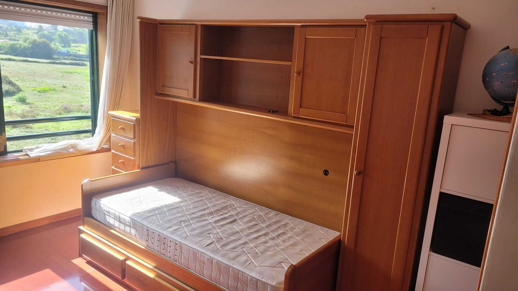 Cama Solteiro Estudio Cerne