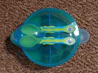 Kit prato e colheres Neo Baby