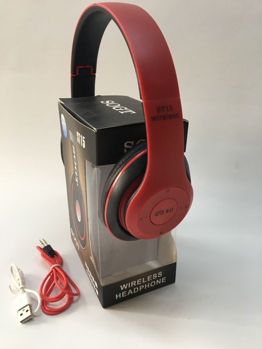 Słuchawki Bezprzewodowe Nauszne ST15 WIRELESS 4.2+EDR