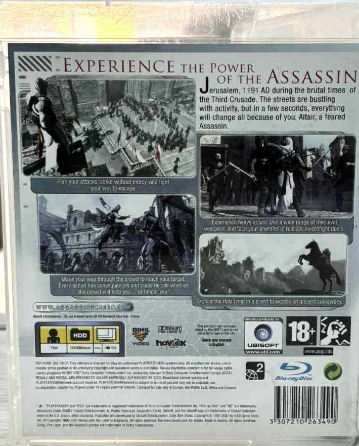 Ps3 Assassin's Creed