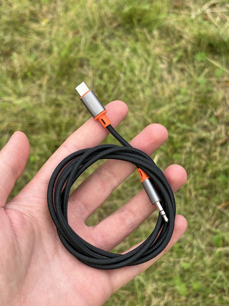 Kabel USB-C - Jack 3.5mm MCDODO CA-0820 1.2 m Czarny