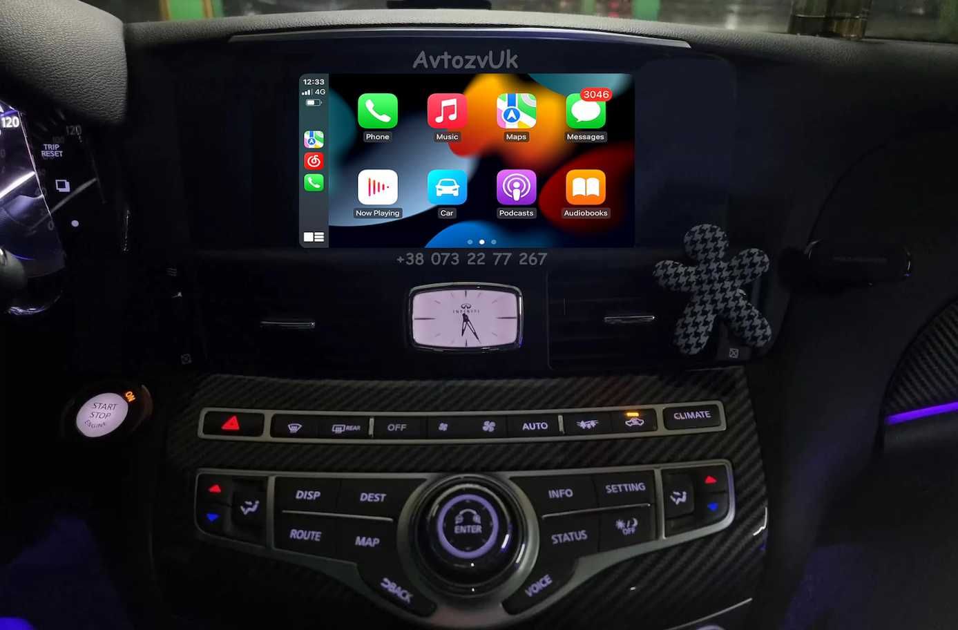 Магнитола QX60 JX35 INFINITI M35 M45 М35 М45 QX56 QX80 Q70 Android 14