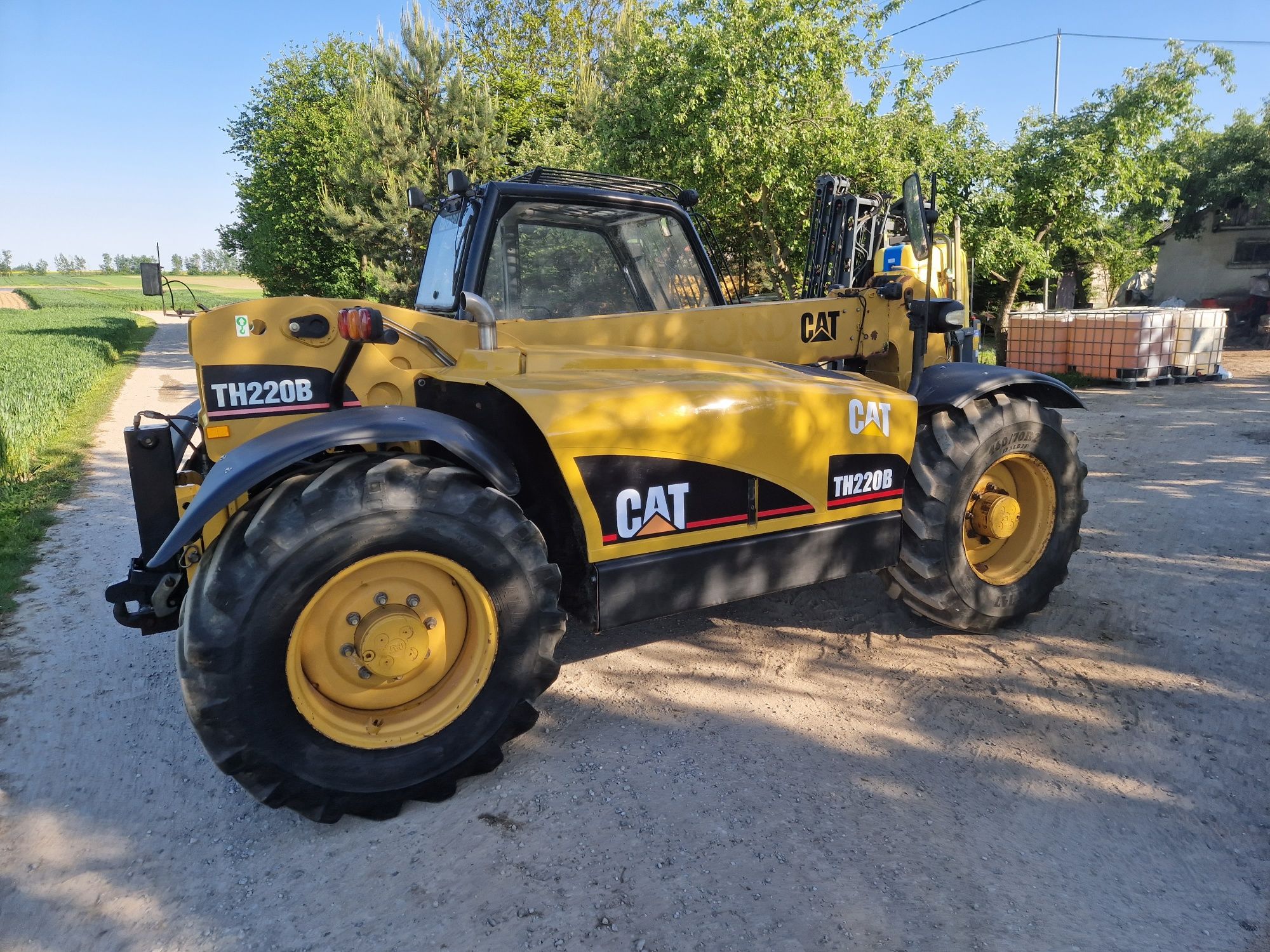 Ładowarka Teleskopowa catapiller Cat TH 220B