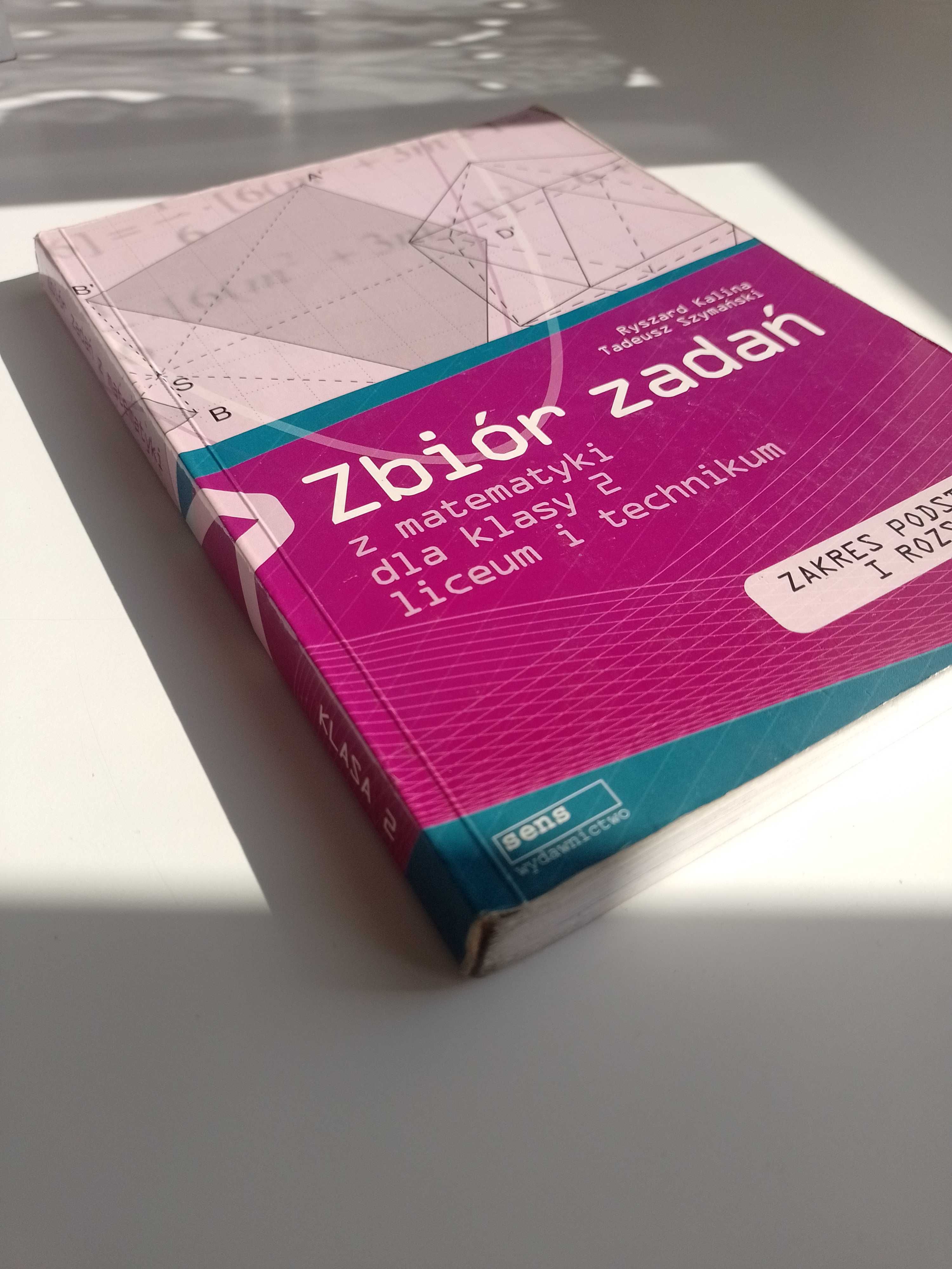 Zbiór zadań z matematyki do klasy 2 liceum wyd. Sens