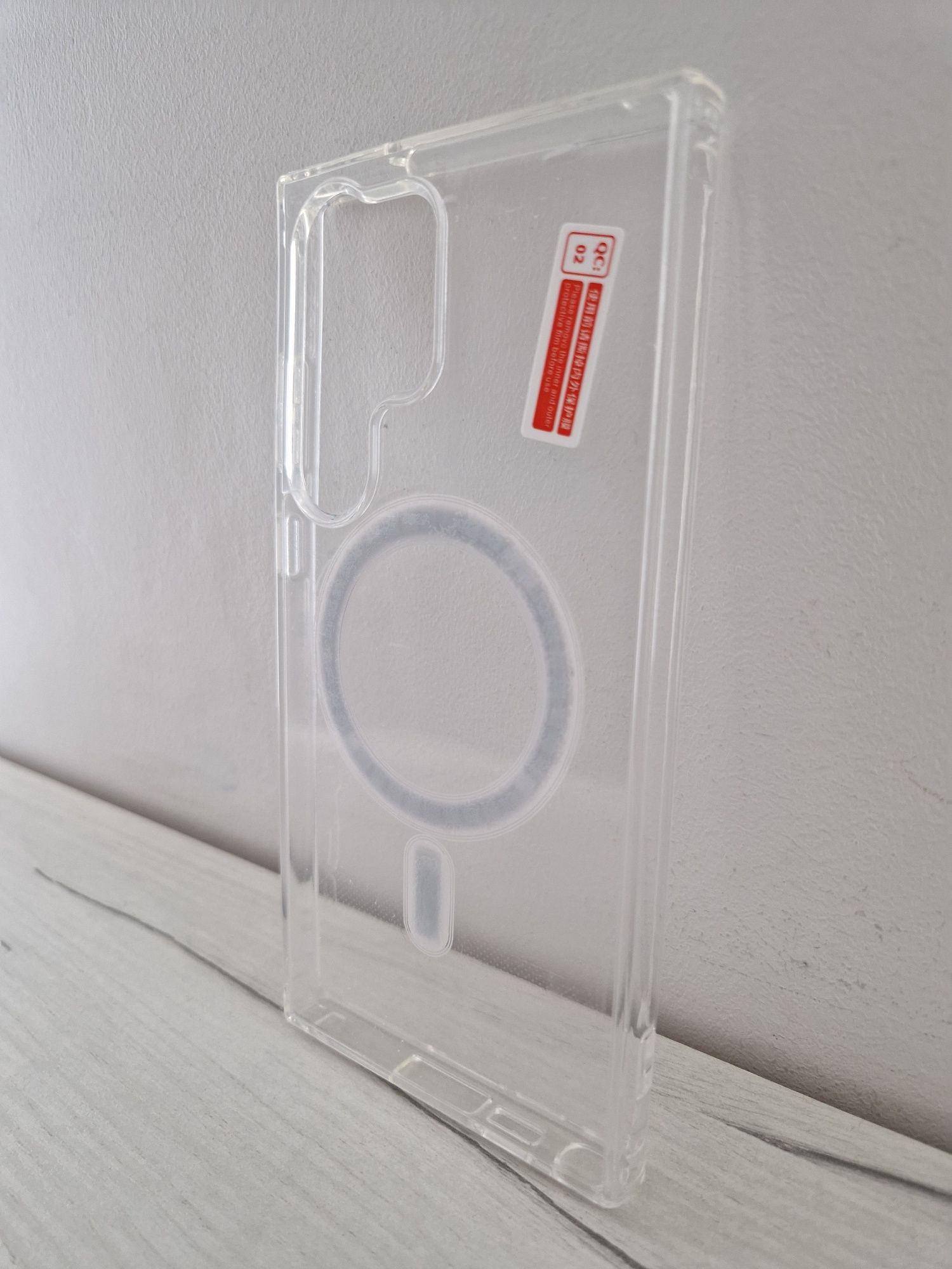 Acrylic Magsafe Case do Samsung Galaxy S23 Ultra przezroczysty