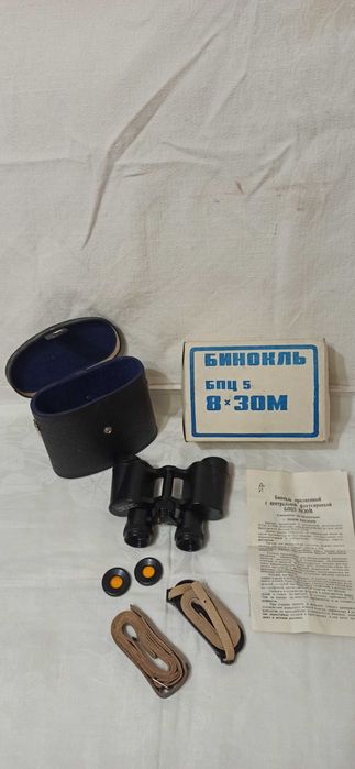 ! Бінокль БПЦ 5 (8х30М) виробництво СРСР ! НОВИЙ !