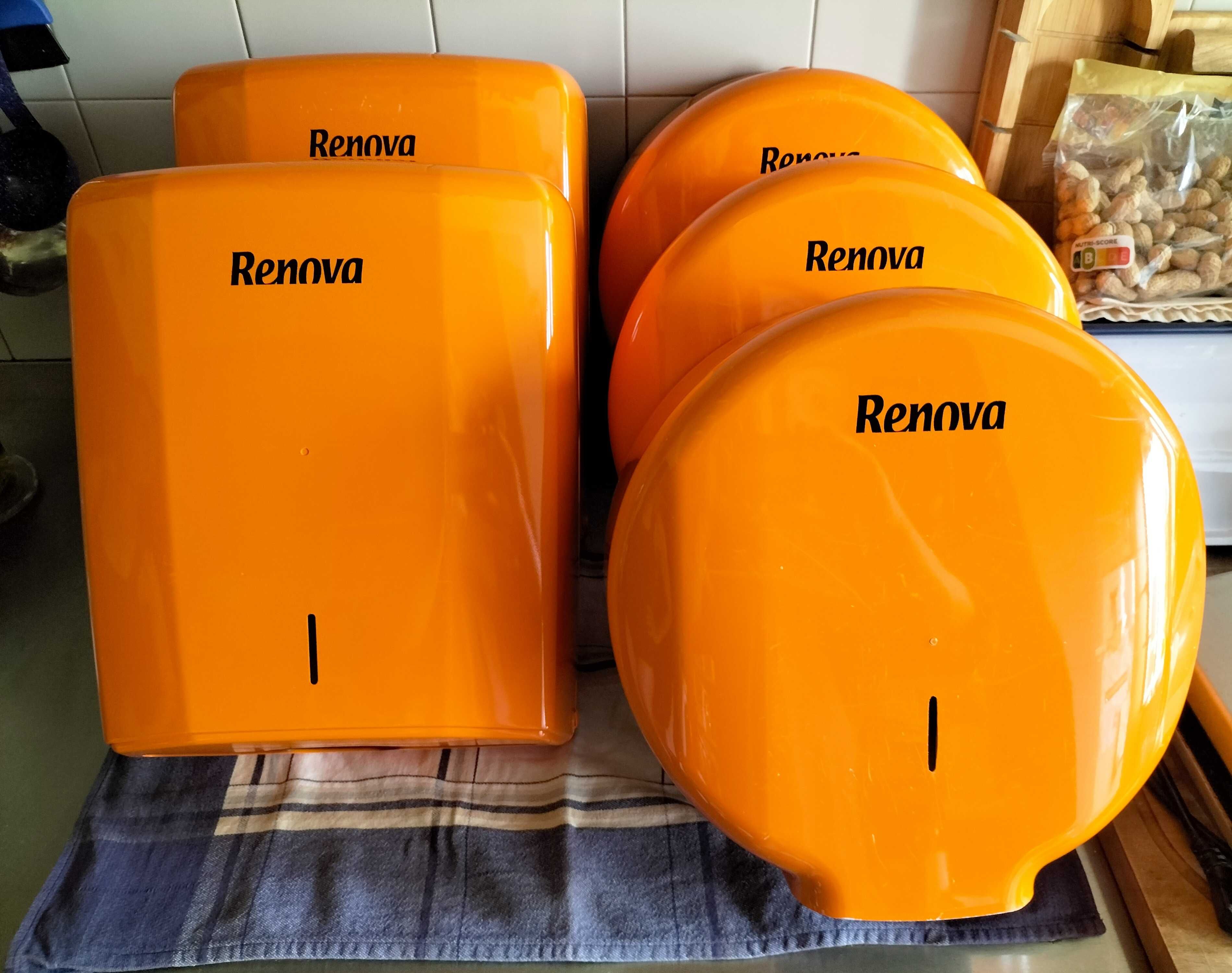 RENOVA - Dispensadores de papel e de papel higiénico