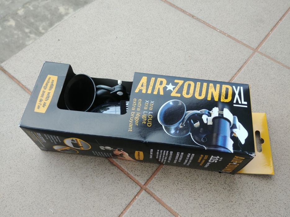 Klakson AirZound XL - nowy większy model - najgłośniejsza trąbka 115db