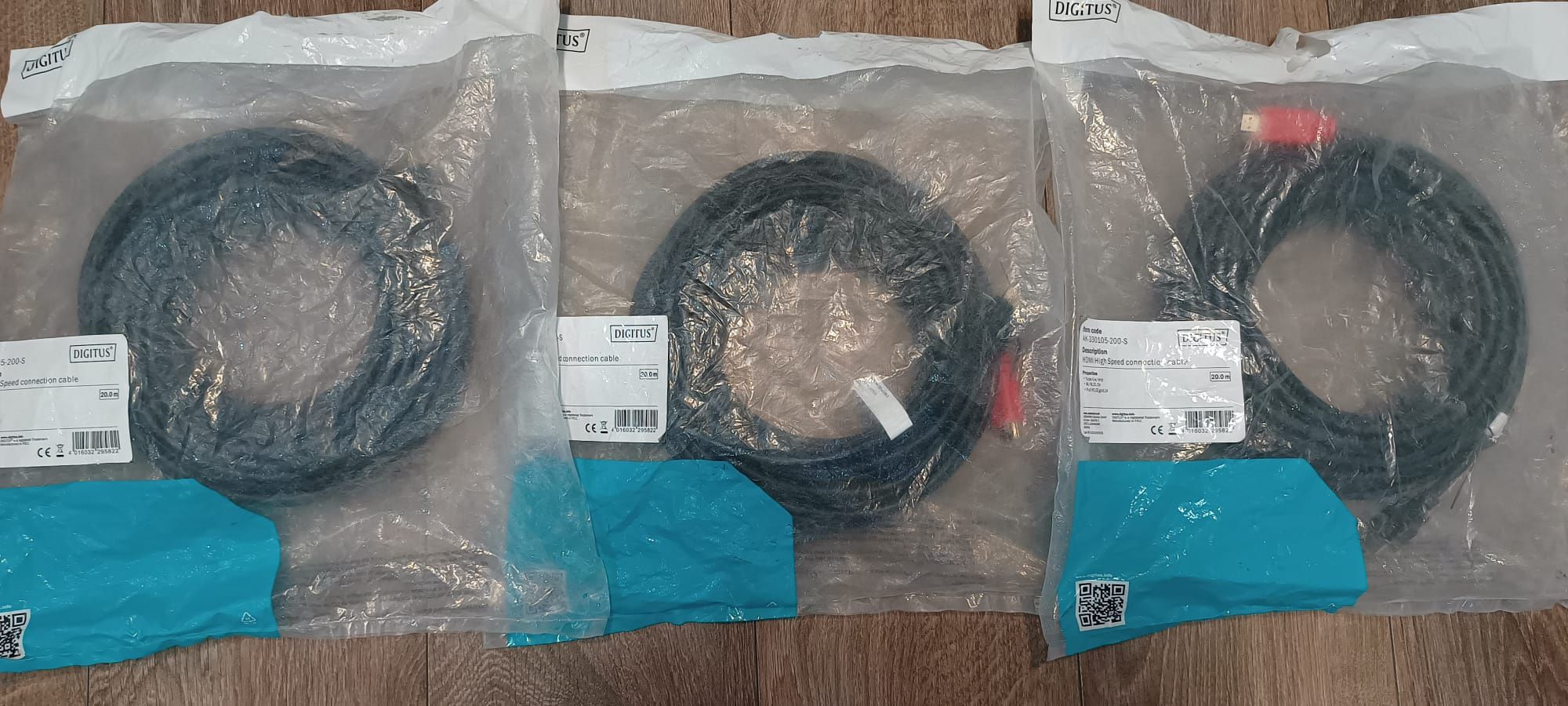 Kabel HDMI DIGITU 3 x 20.00m