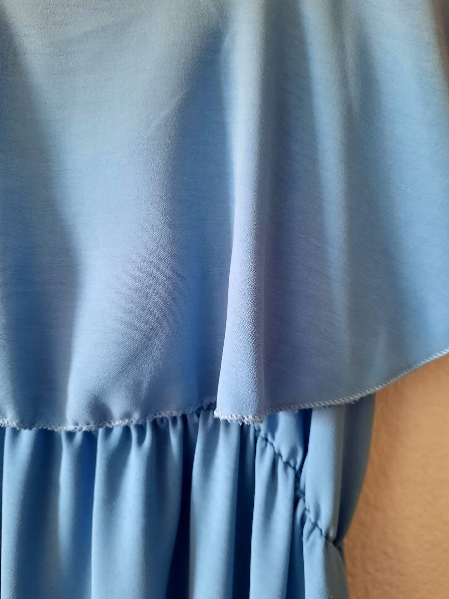 Vestido cerimônia/social azul claro Novo