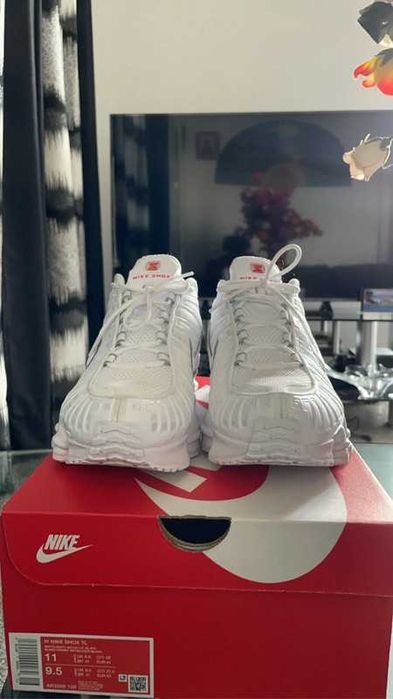 "Buty Trampki" Nike_Shox_TL_White_R.37.5