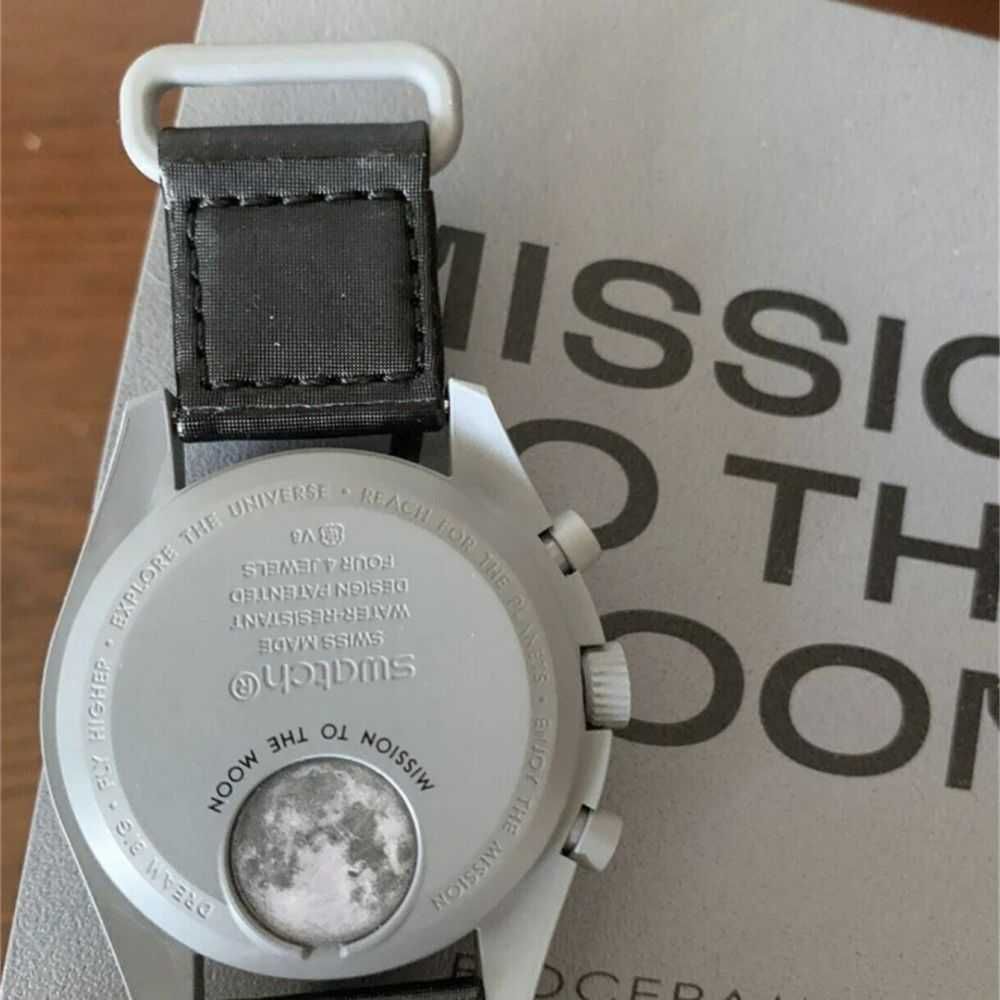 Omega x Swatch SO33M100 - Moon z Bezpiecznym Zwrotem