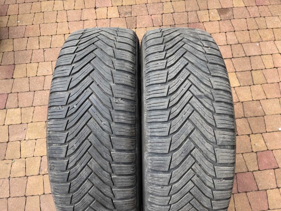 3859. Opony zimowe 215/60/17 Michelin 6.5mm 2020r cena za 2szt