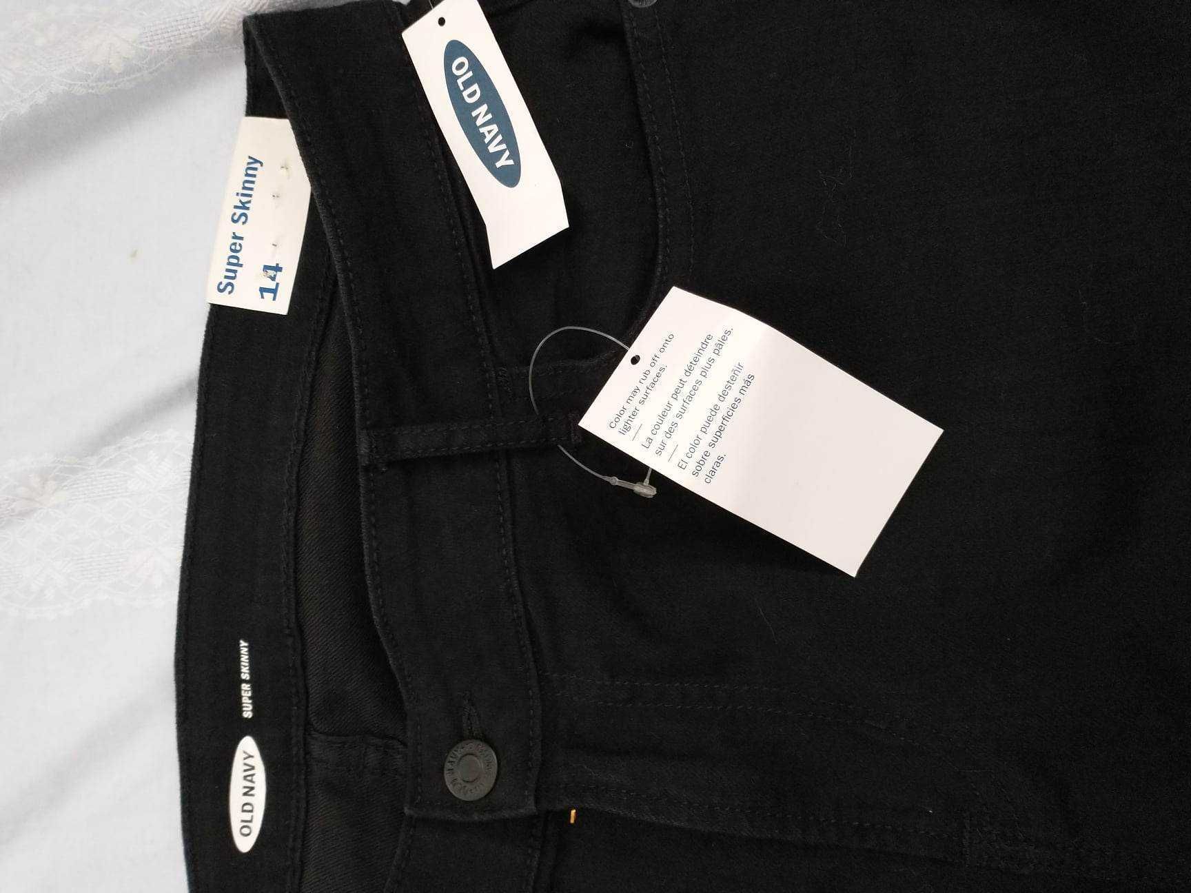 czarne jeansy OLD Navy R.XL