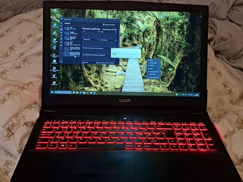 Clevo Vision n850ep , i7 8gen + gtx 1060 6GB, 100% ok