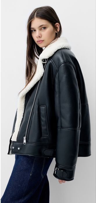 Куртка дубленка Bershka дублянка