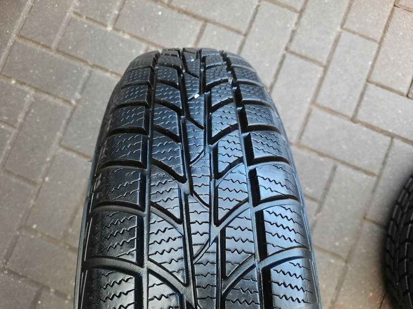 155/80 79T R13 HANKOOK 8mm 2022r jak NOWE Zimowe Opony 2szt
