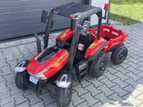 Traktor Na Akumulator BLT-206 Czerwony 2x200WATT