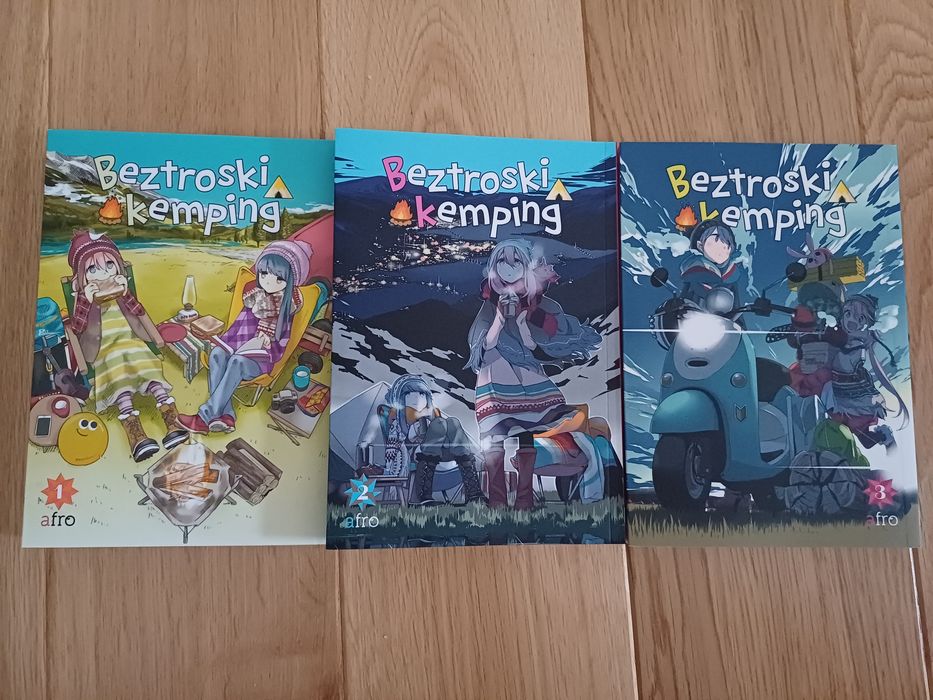 Beztroski Kemping Manga nowa