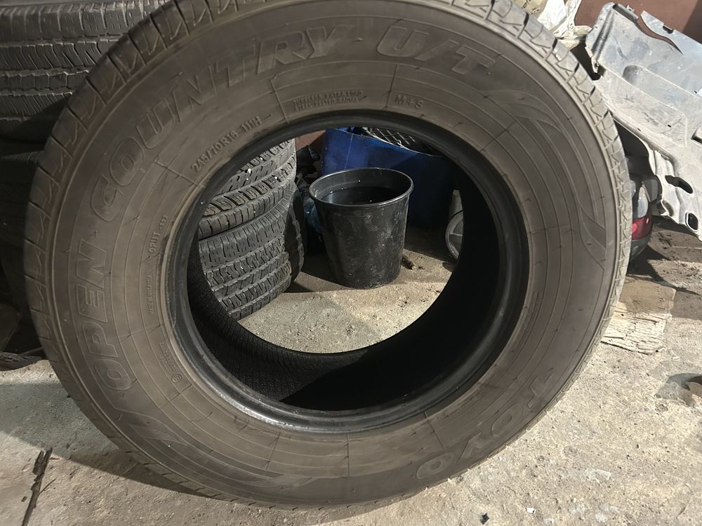 2 Opony Toyo Open Country U/T 245/70 R16 111H M+S – tanio i jak nowe!