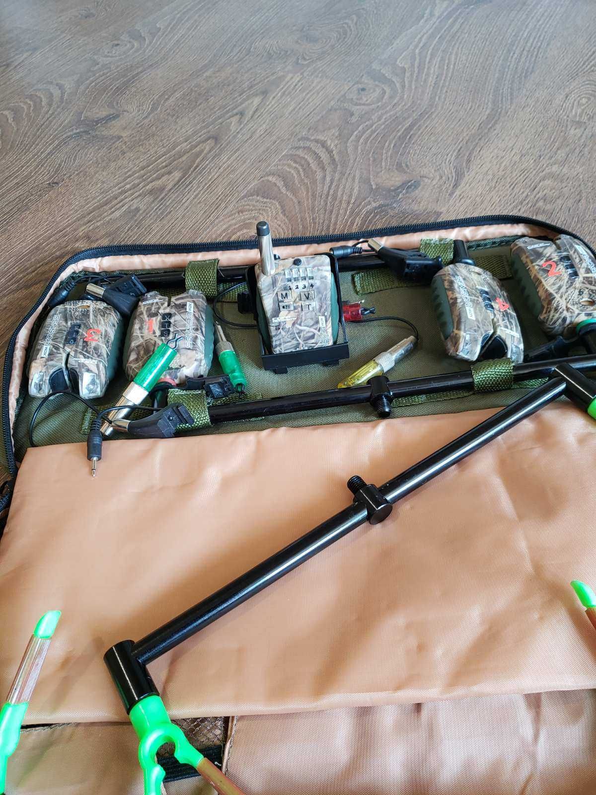 Набір сигналізаторів клювання Carp Academy Sensor WDX Camo 4+1