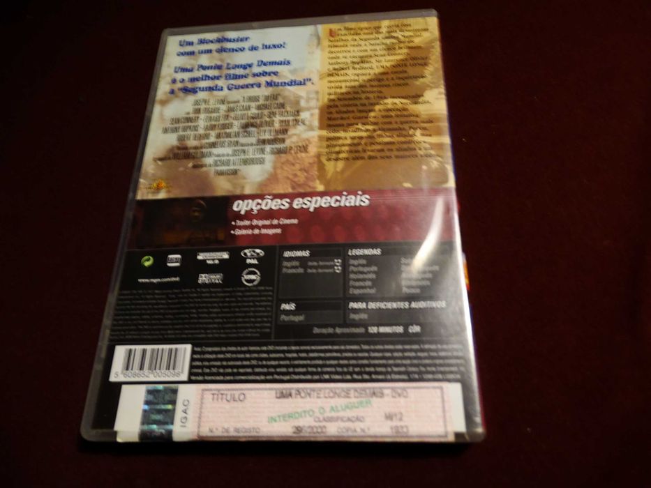 DVD-Uma ponte longe demais