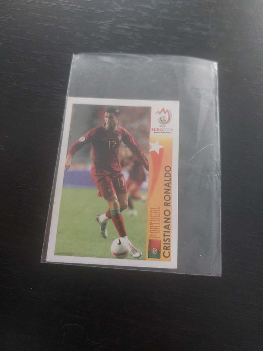 Cromo Cristiano Ronaldo euro 2008