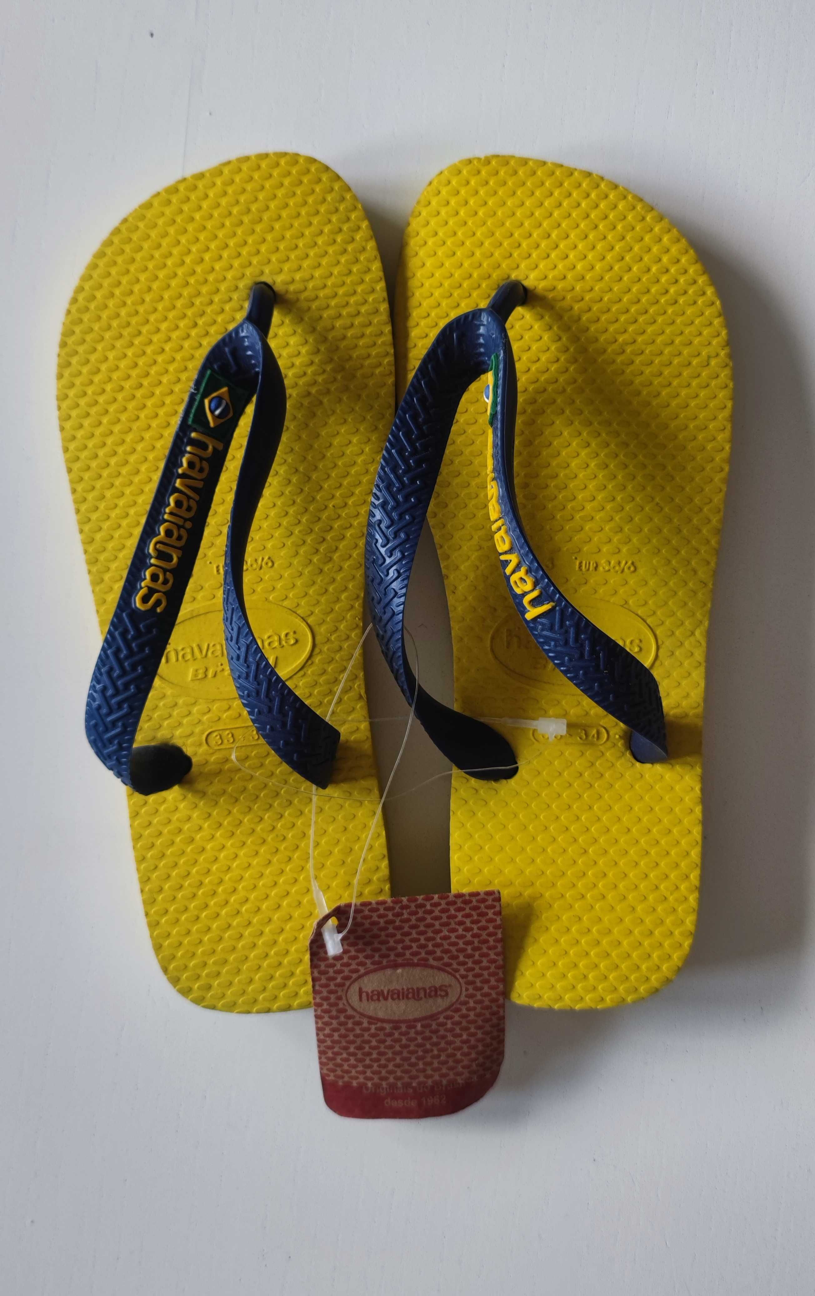 Nowe klapki japonki Havaianas 35/36