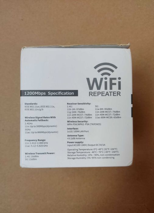 Wi-fi підсилювач FENVI 1200М