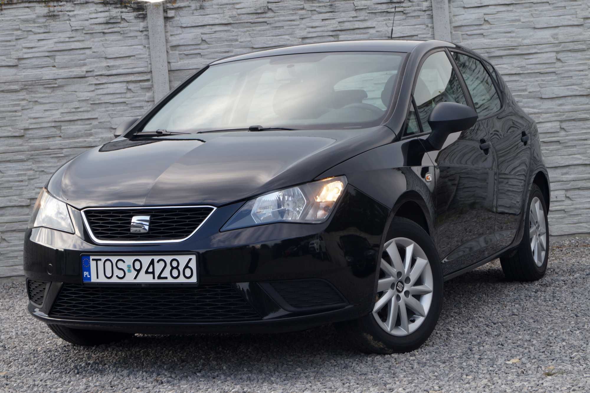 SEAT IBIZA 2017Rok Benzyna 75km Klimatyzacja Alufelgi Bluetooth 5Drzwi
