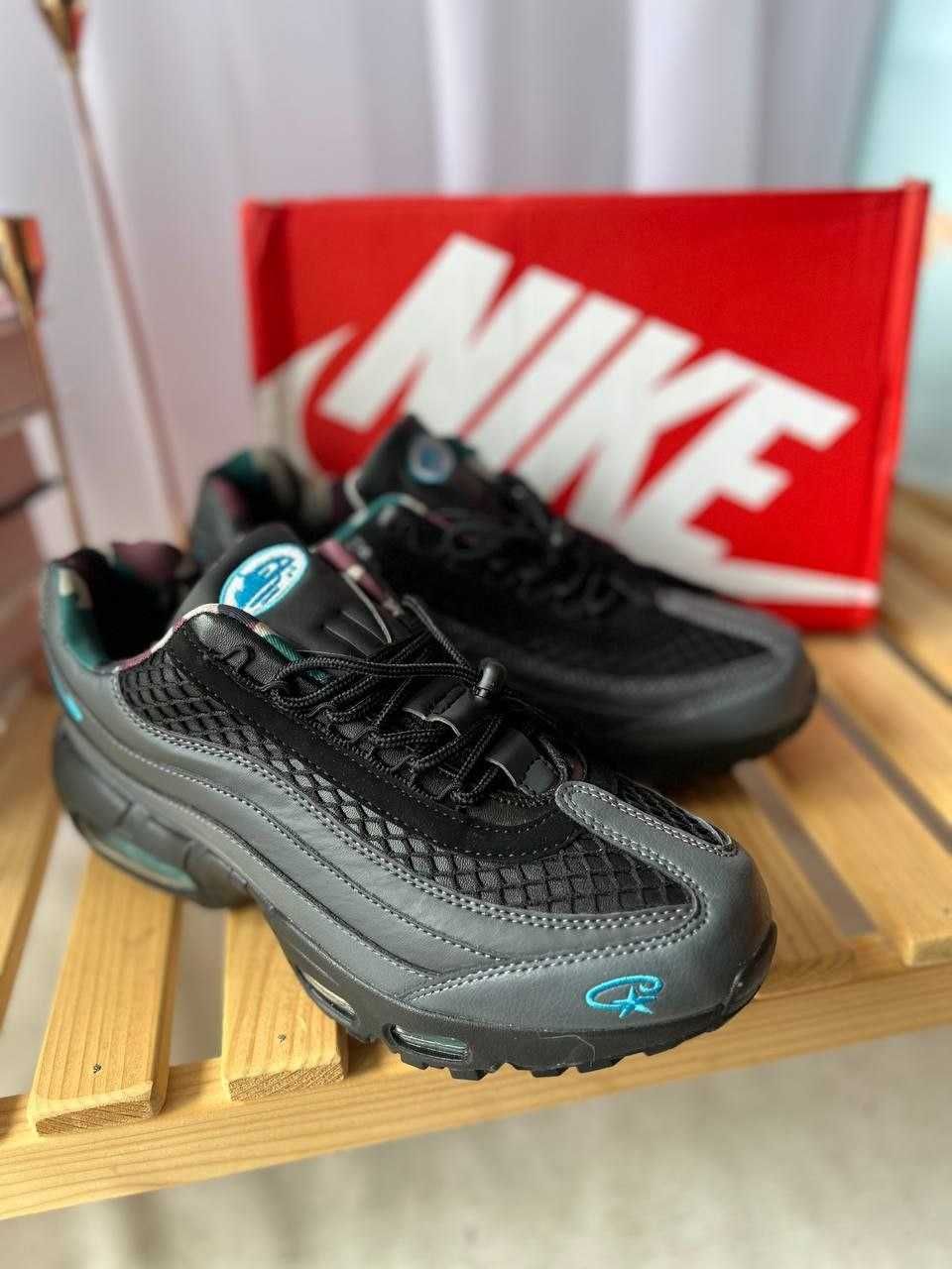 в наявності Чоловічі кросівки - nike air max 95 corteiz топ якість