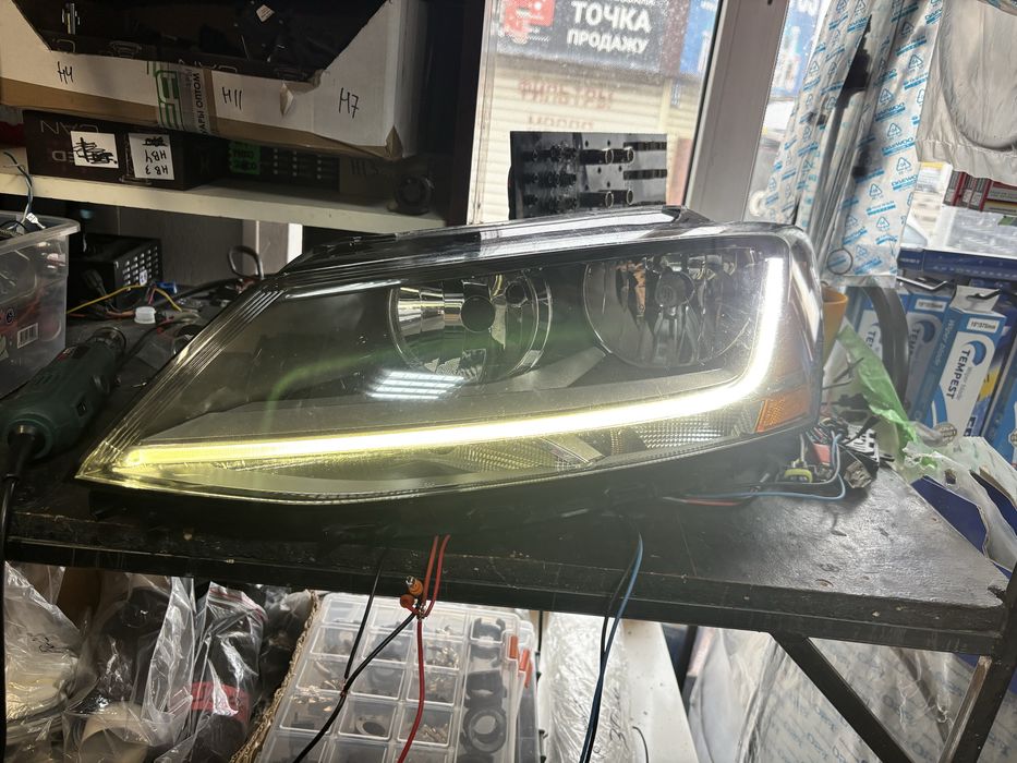Фара ліва jetta 6 з led