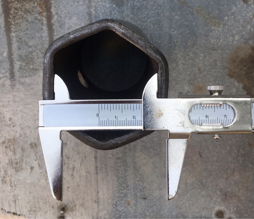 Ключ головка ступичная-ударная 56mm (СССР)