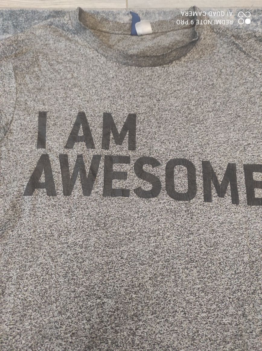 T-shirt męski H&M.