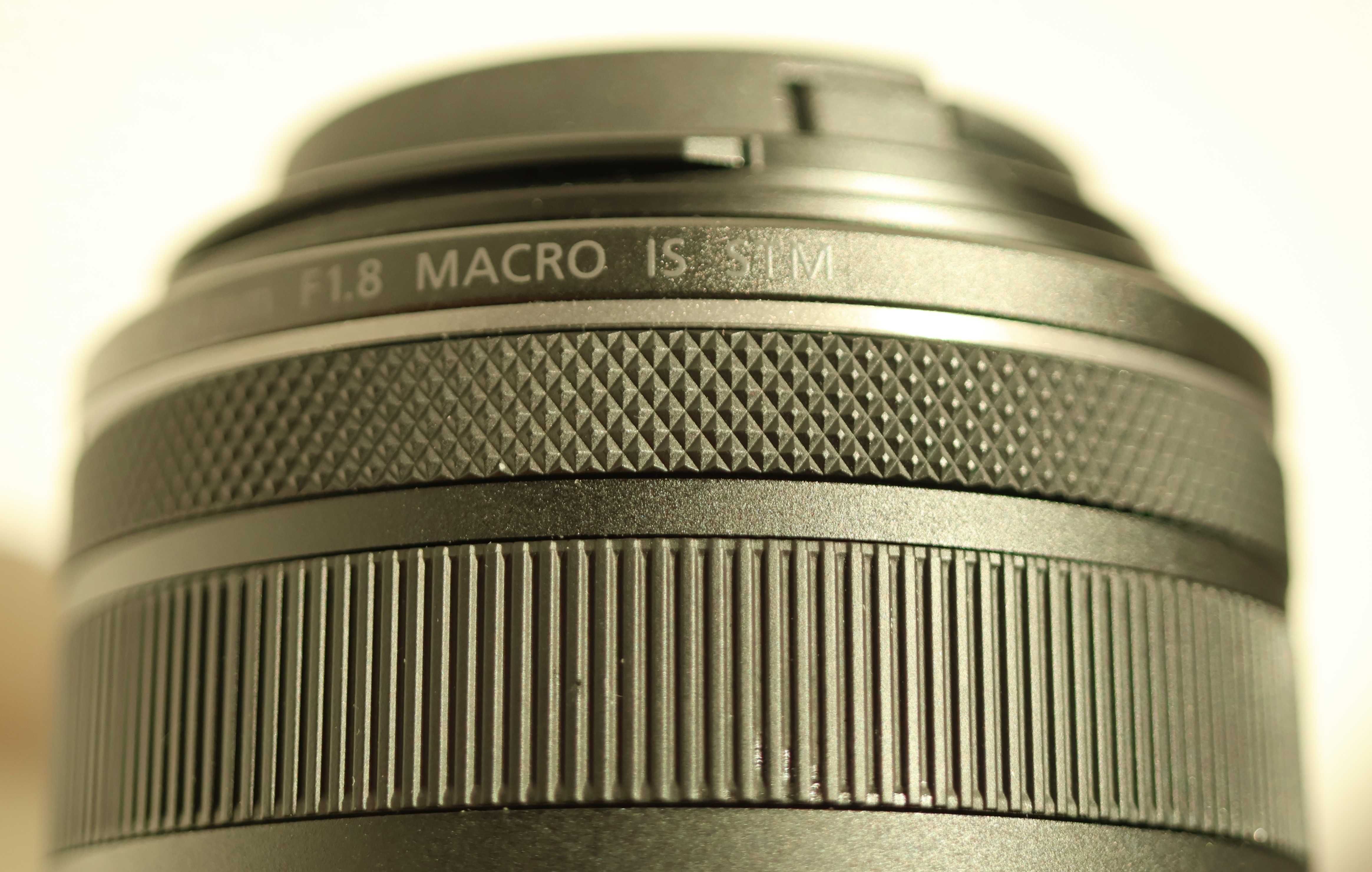 Canon 24 mm 1.8 Macro IS STM RF stan jak NOWY!!!