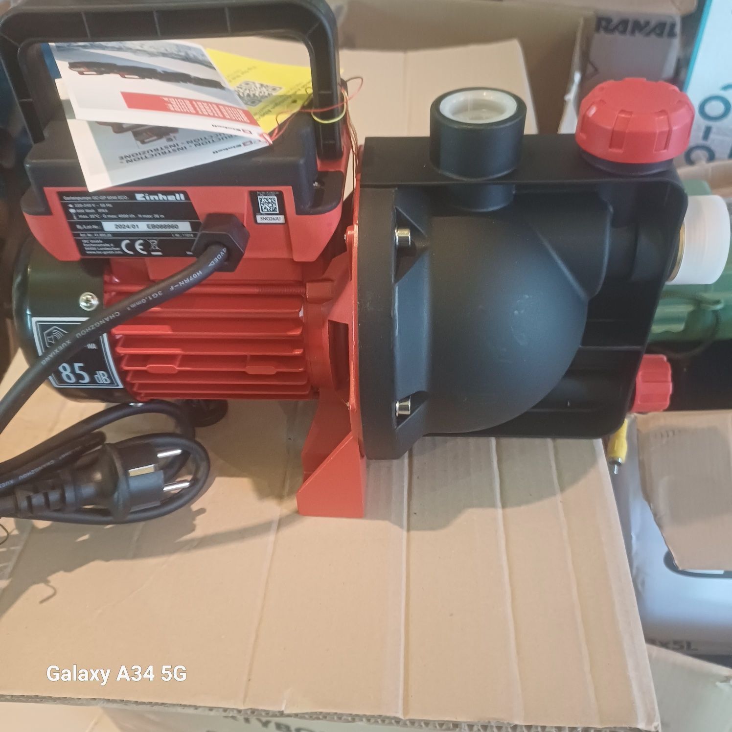 Садовий насос Einhell GC-GP 6040 ECO (600 Вт, 4000 л/год, 3,6 бар, ECO