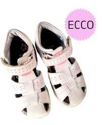 Sandały ECCO, skórzane buty 25