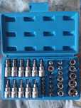 Zestaw kluczy torx 1/4 i 3/8